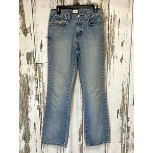 Calvin Klein Blue Sandblast Bootcut Jeans